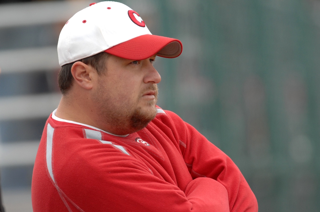 Assistant coach Jason Eickmeyer